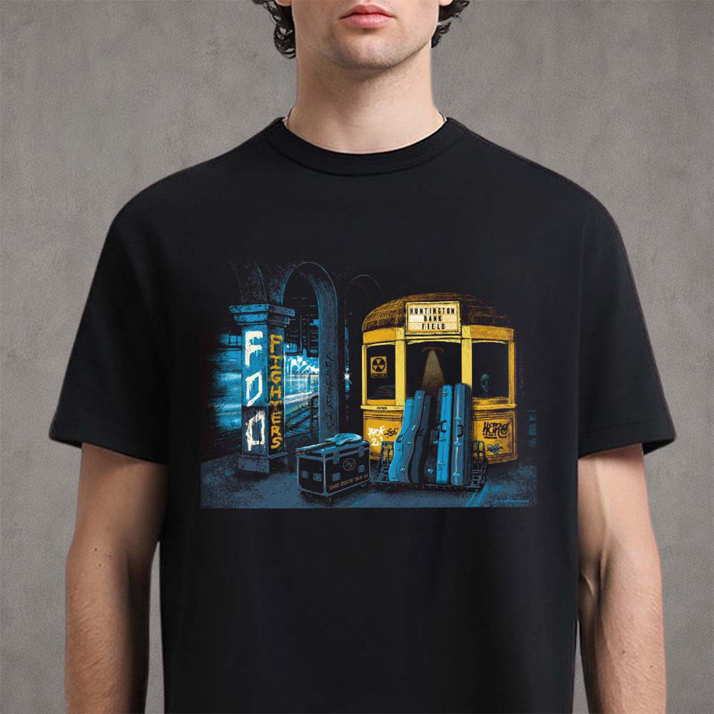 Foo Fighters Cleveland Ohio 2026 T-Shirt Foo Fighters Merch Rock Fan Apparel Dad Gifts - Merchluma