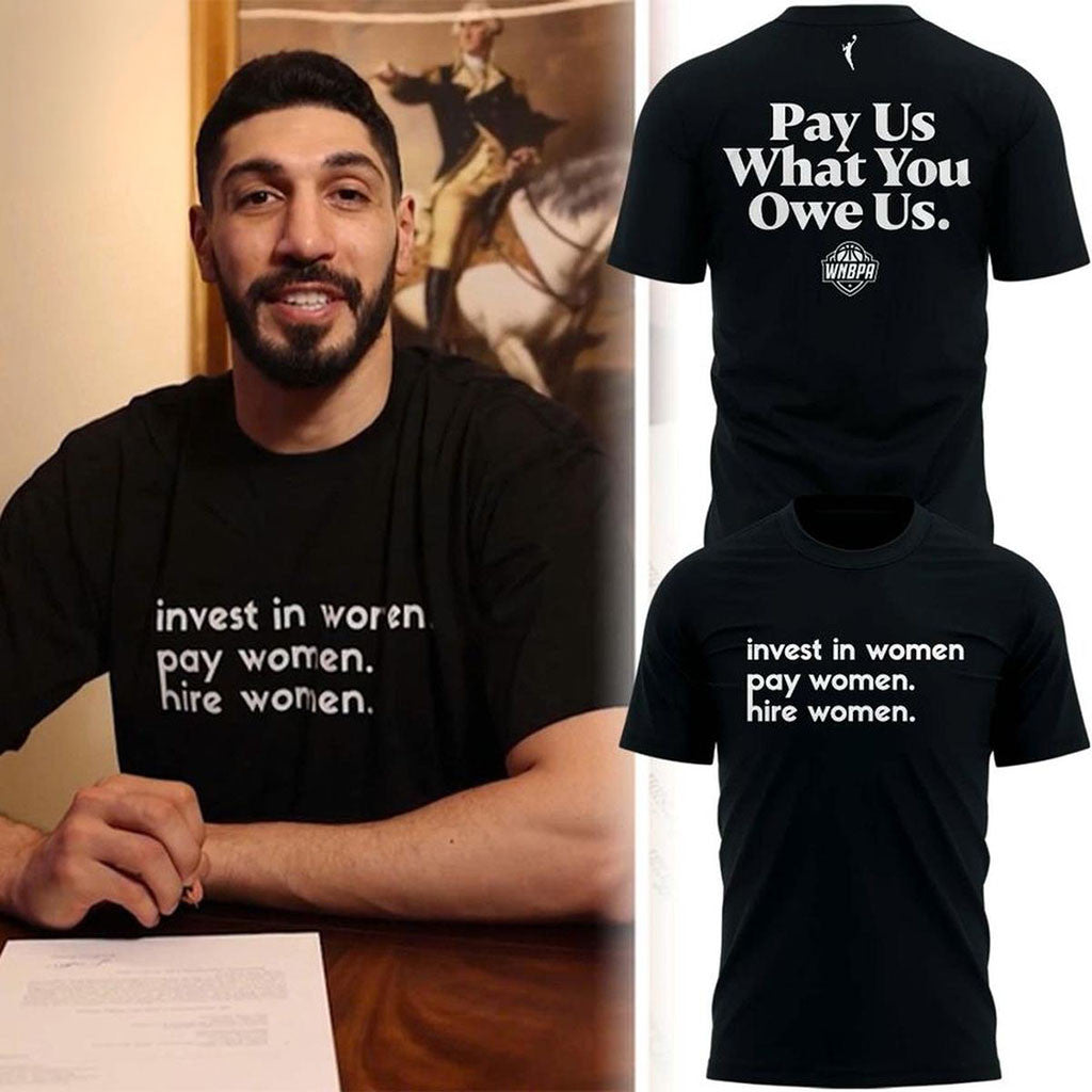 WNBPA 2026 Pay Us What You Owe Us T-Shirt Best Gift For A Basketball Fan - Merchluma