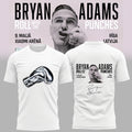 Bryan Adams Roll With The Punches Tour 2026 World Tour Graphic T-Shirt Bryan Adams Merch - Merchluma