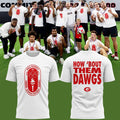 Georgia Bulldogs Skull Olympics White T-Shirt How Bout Them Dawgs Tee Georgia Football Merch - Merchluma
