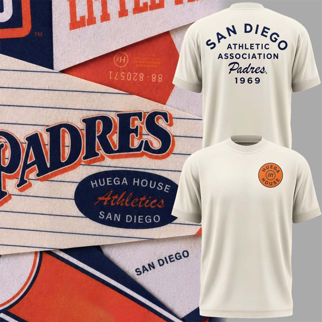 San Diego Padres 2026 Huega House Shirt SD Padres Merch Best Gifts For Baseball Fans - Merchluma