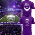 Minnesota Vikings X Luke Combs Merch 2026 Skull-Beard T-Shirt Gift Ideas For Brothers - Merchluma
