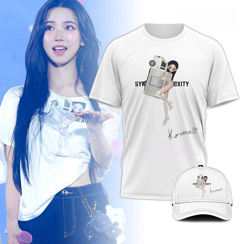 Aespa Karina Synk Complexity Tour T-Shirt Aespa Merch Kpop Fan Apparel Gift For BFF - Merchluma