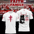 Alabama Crimson Tide Faith Family Football 2026 T-Shirt Alabama Crimson Tide Merch Fan Gifts - Merchluma