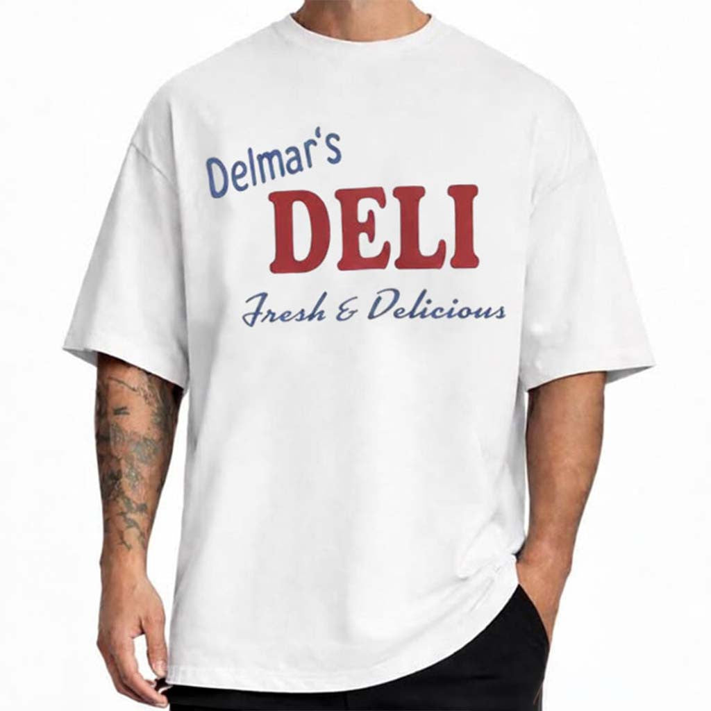 Spider-Man Brand New Day Delmar's Deli Fresh And Delicious T-Shirt Present For Brother - Merchluma