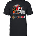 Cleveland Sports City Helmet T-Shirt Cavaliers Guardians Monsters Browns Fans Clothing Gifts - Merchluma