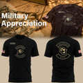 Colorado Buffaloes 2025 Military Appreciation Black T-Shirt Colorado Buffaloes Football Merch - Merchluma