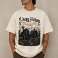 Headless Horseman Sleepy Hollow Halloween Vintage Gothic T-Shirt Dead And Breakfast Shirt - Merchluma