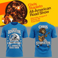 Chris Stapleton X Detroit Lions Merch All American Road Show T-Shirt Gift For Music Lovers - Merchluma