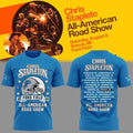 Detroit Lions Chris Stapleton Merch All-American Road Show T-Shirt Gift For Music Lovers - Merchluma
