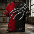 Rush Band Silver Claw Red And Black Shirt RUSH Merch Gift Ideas For Music Fans - Merchluma