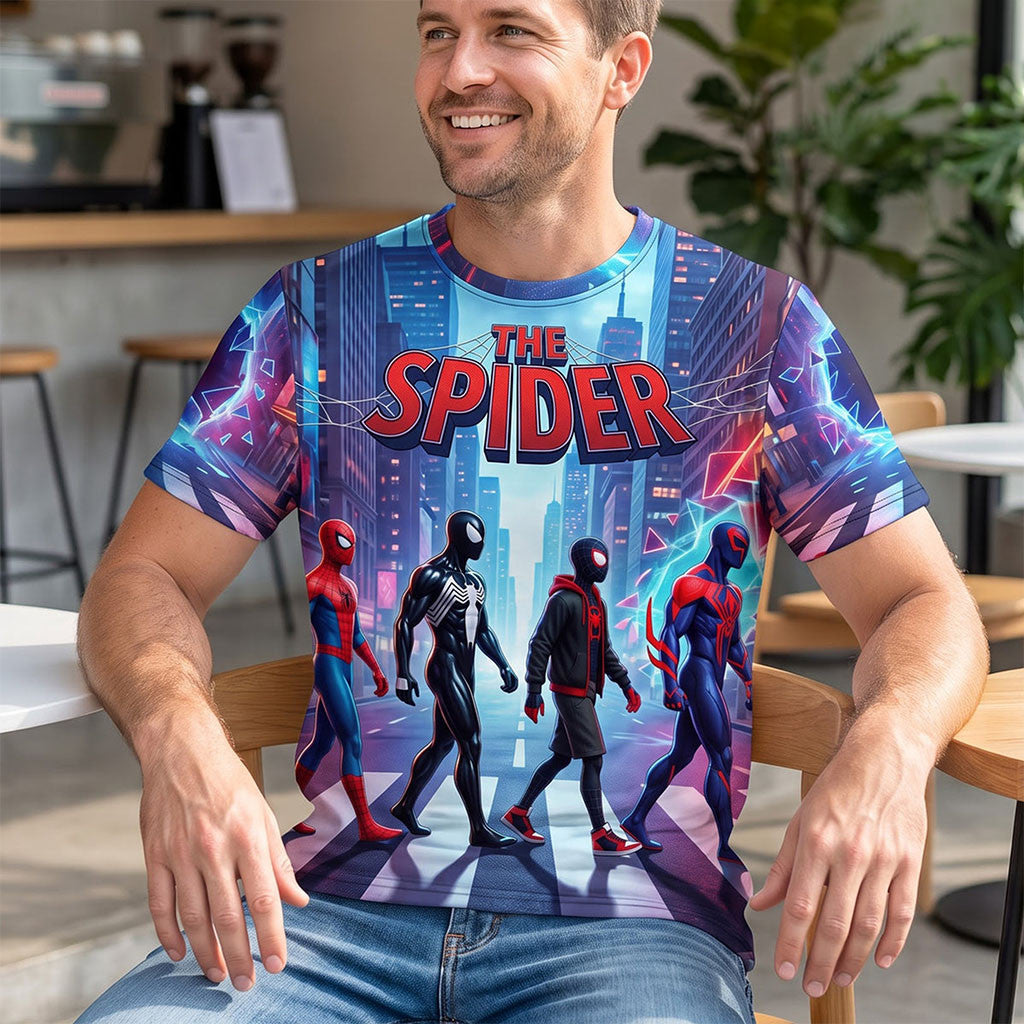 Hero Squad The Spider Shirt Spider Man Brand New Day Merch Gift For Superhero Fans - Merchluma