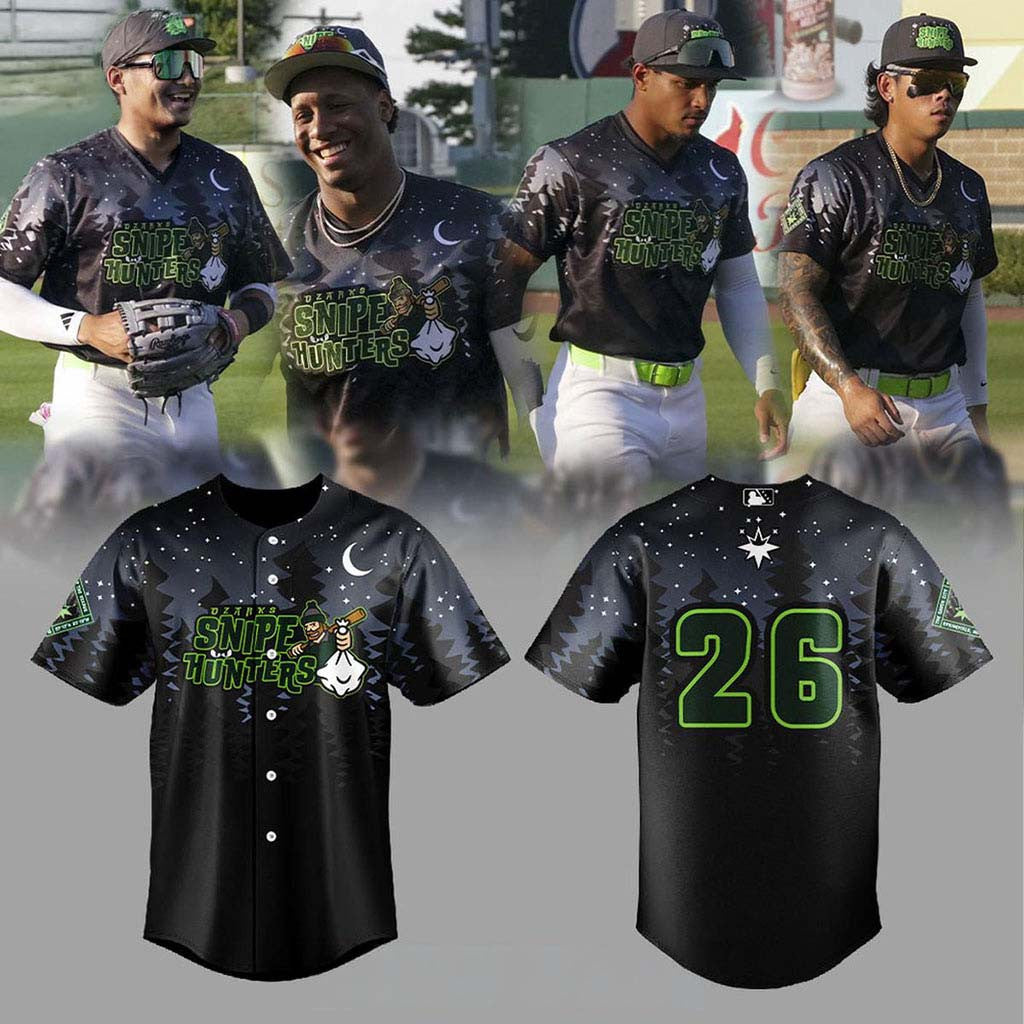 Springfield Cardinals X Ozarks Snipe Hunters Forest Night 2026 Jersey Cardinals Merch - Merchluma