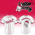 Fredericksburg Nationals X Hello Kitty Classic Striped 2026 Night Game Jersey FredNats Merch - Merchluma