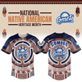 Oklahoma City Comets X Native American Heritage Night 2026 Baseball Jersey Comets Merch Gifts - Merchluma