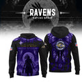 Baltimore Ravens Native Spirit Heritage Hoodie 2026 Baltimore Ravens Merch Football Fan Gifts - Merchluma