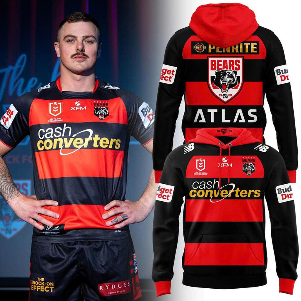 Perth Bears NRL 2027 New Season Hoodie Perth Bears Merch Birthday Gift Ideas For Husband - Merchluma