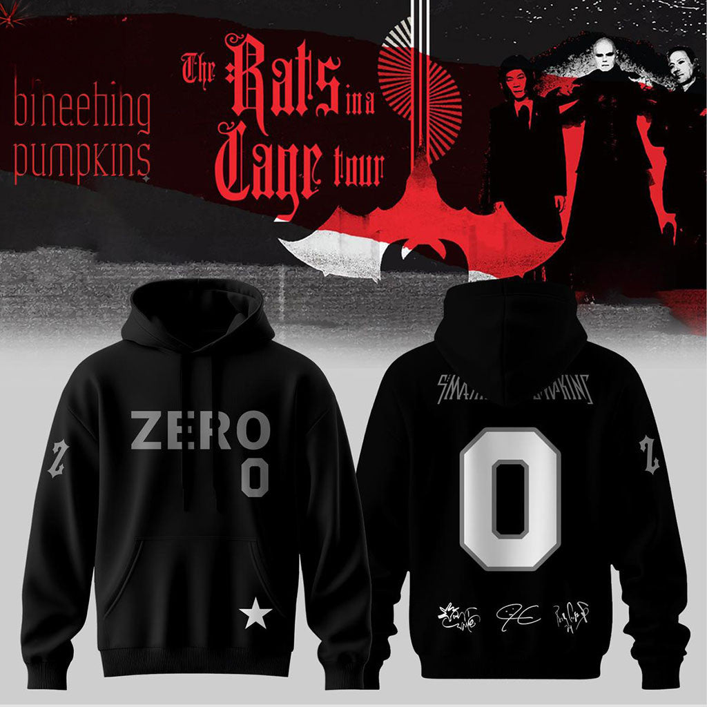 The Smashing Pumpkins The Rats In A Cage Tour 2026 Hoodie Zero Hoodie Fan Merch Gifts - Merchluma