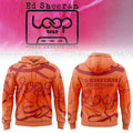 Ed Sheeran Loop Tour North America 2026 Orange Hoodie Ed Sheeran Merch Gift For Music Lovers - Merchluma