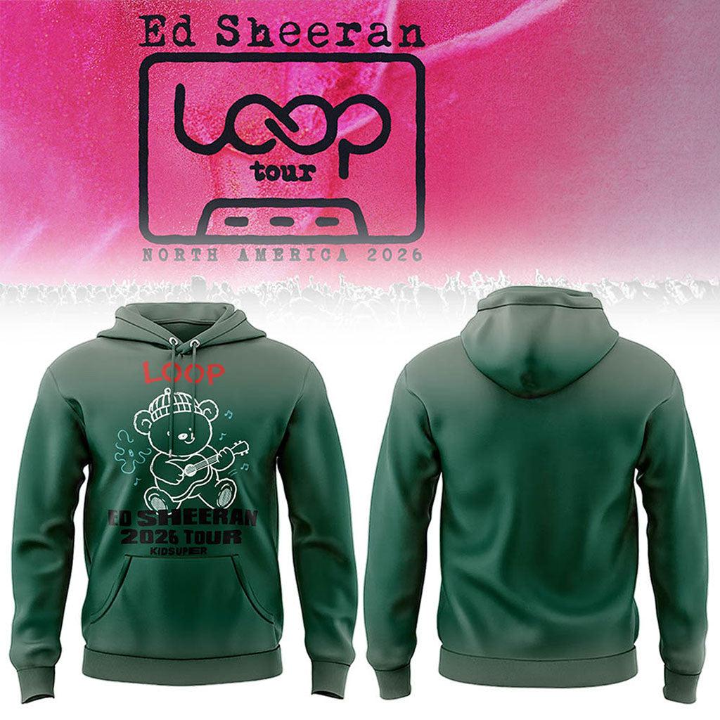Ed Sheeran X Kidsuper Loop Tour North America 2026 Hoodie Ed Sheeran Merch Gift For Music Fans - Merchluma