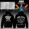 Apache 207 Zusatzshows 2026 Retro Hoodie Apache 207 Tour Merch Gift For Hip Hop Fans - Merchluma