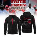 Georgia Bulldogs Faith Family Football 2026 Hoodie Georgia Bulldogs Merch Gift For Football Fan - Merchluma