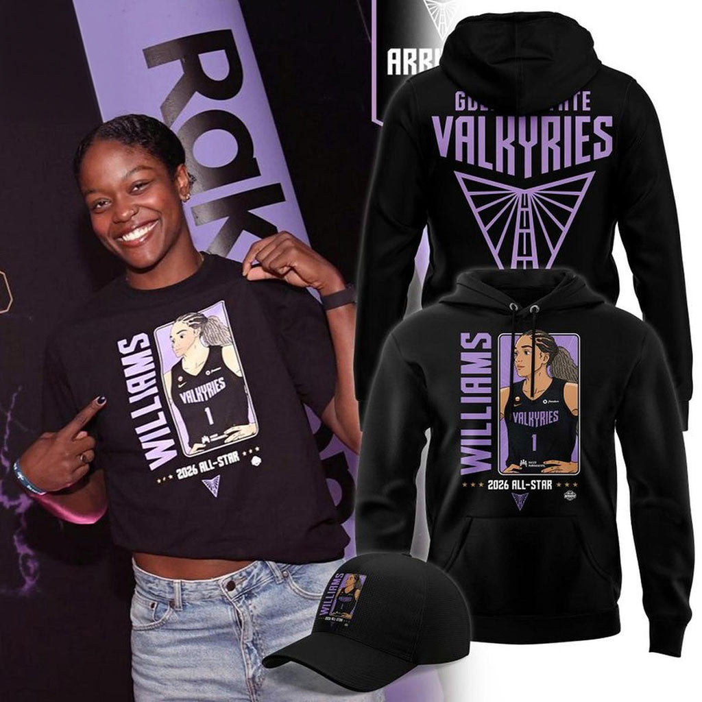 Golden State Valkyries Merch 2026 Gabby Williams WNBA ALL Stars Hoodie Basketball Fan Gifts - Merchluma
