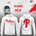 Philadelphia Phillies X Kaws 2026 Hoodie Phillies Merch Unique Gifts For Baseball Fans - Merchluma