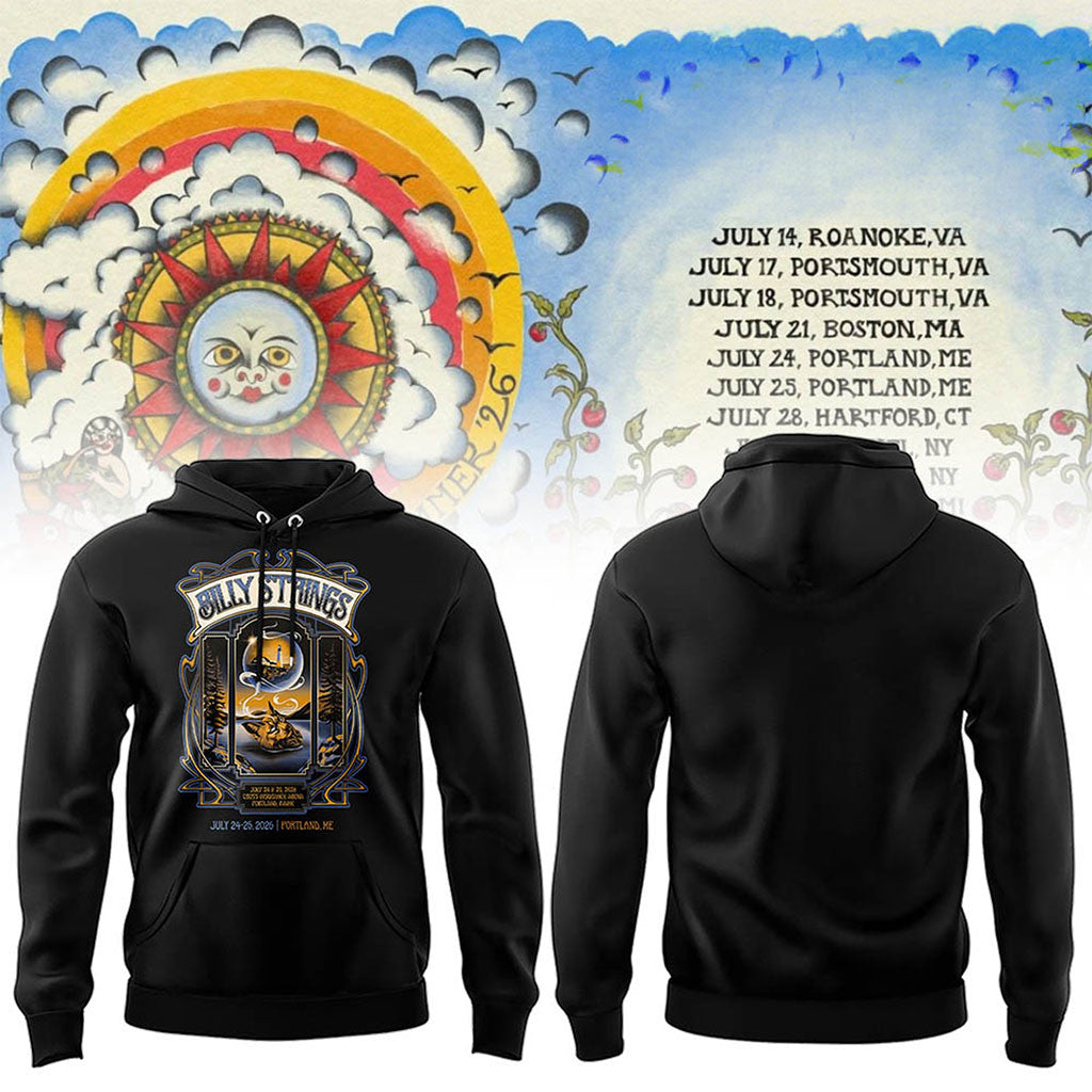 Billy Strings Portland Concert Poster Hoodie 2026 Billy Strings Merch Present For Music Fans - Merchluma