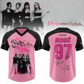 Blackpink 10th Anniversary Comeback #97 Rose Jersey Shirt Blackpink Merch Kpop Fan Gifts - Merchluma