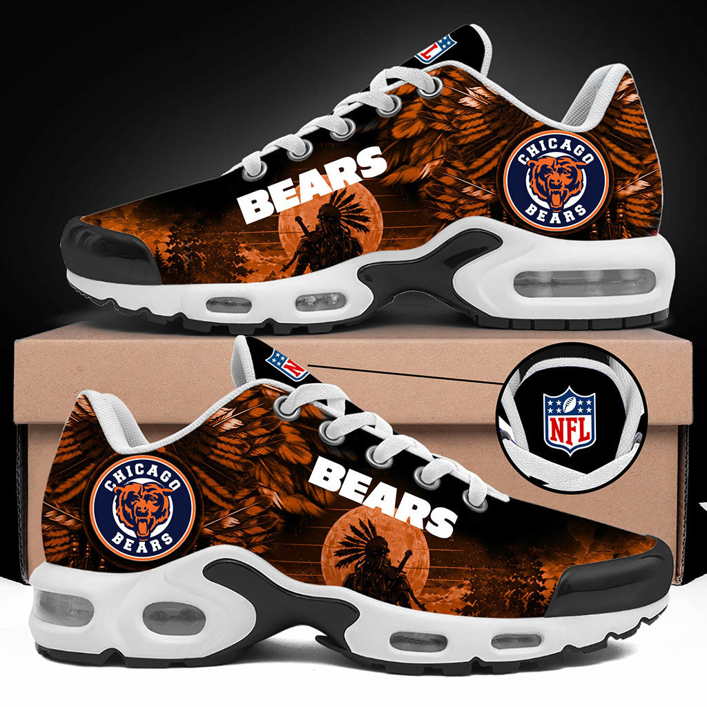 Chicago Bears Native Spirit Heritage Shoes Sneakers 2026 Chicago Bears Merch Gift For Fans - Merchluma
