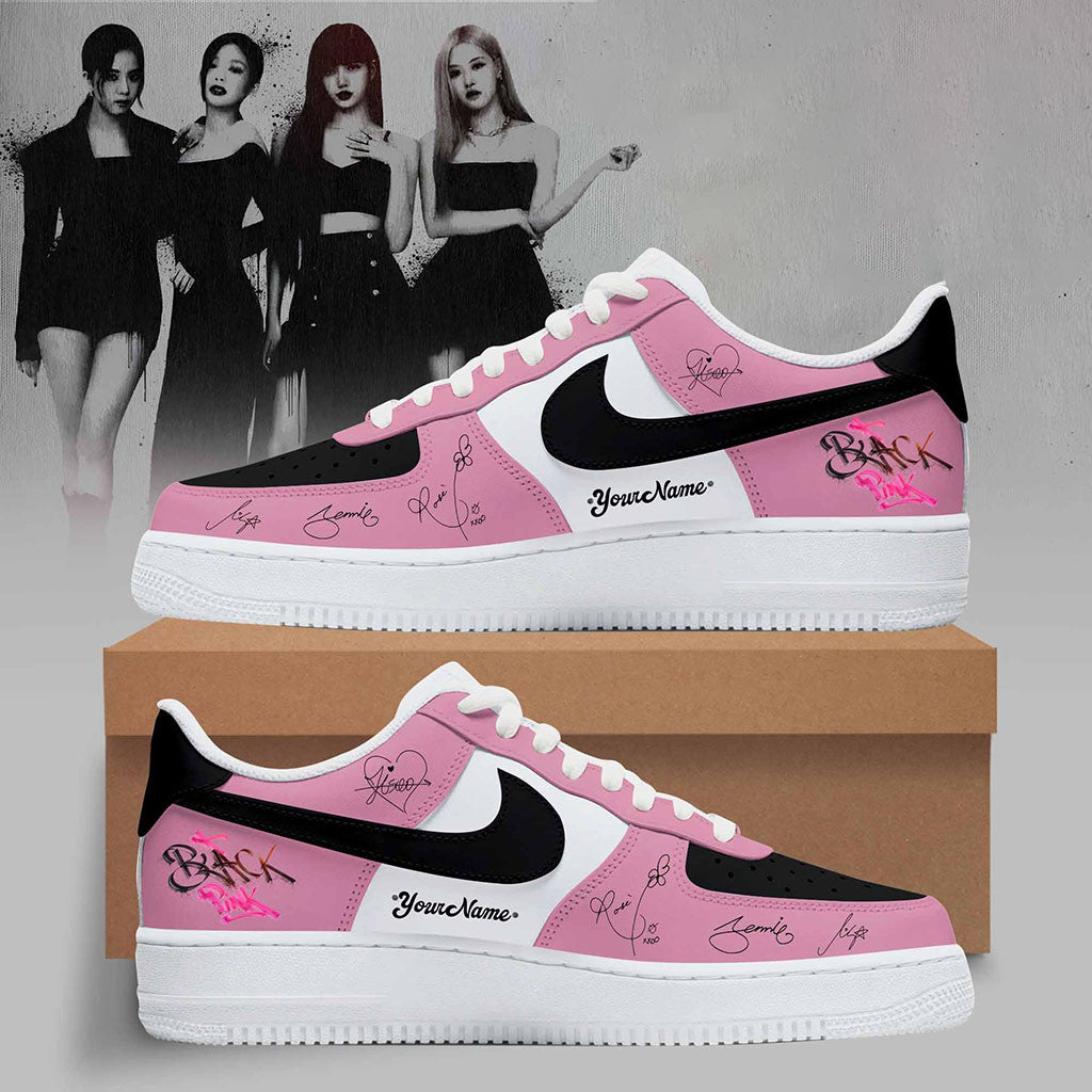 Customize Blackpink 2026 10th Anniversary Comeback Sneakers Blackpink Merch Fan Gifts - Merchluma