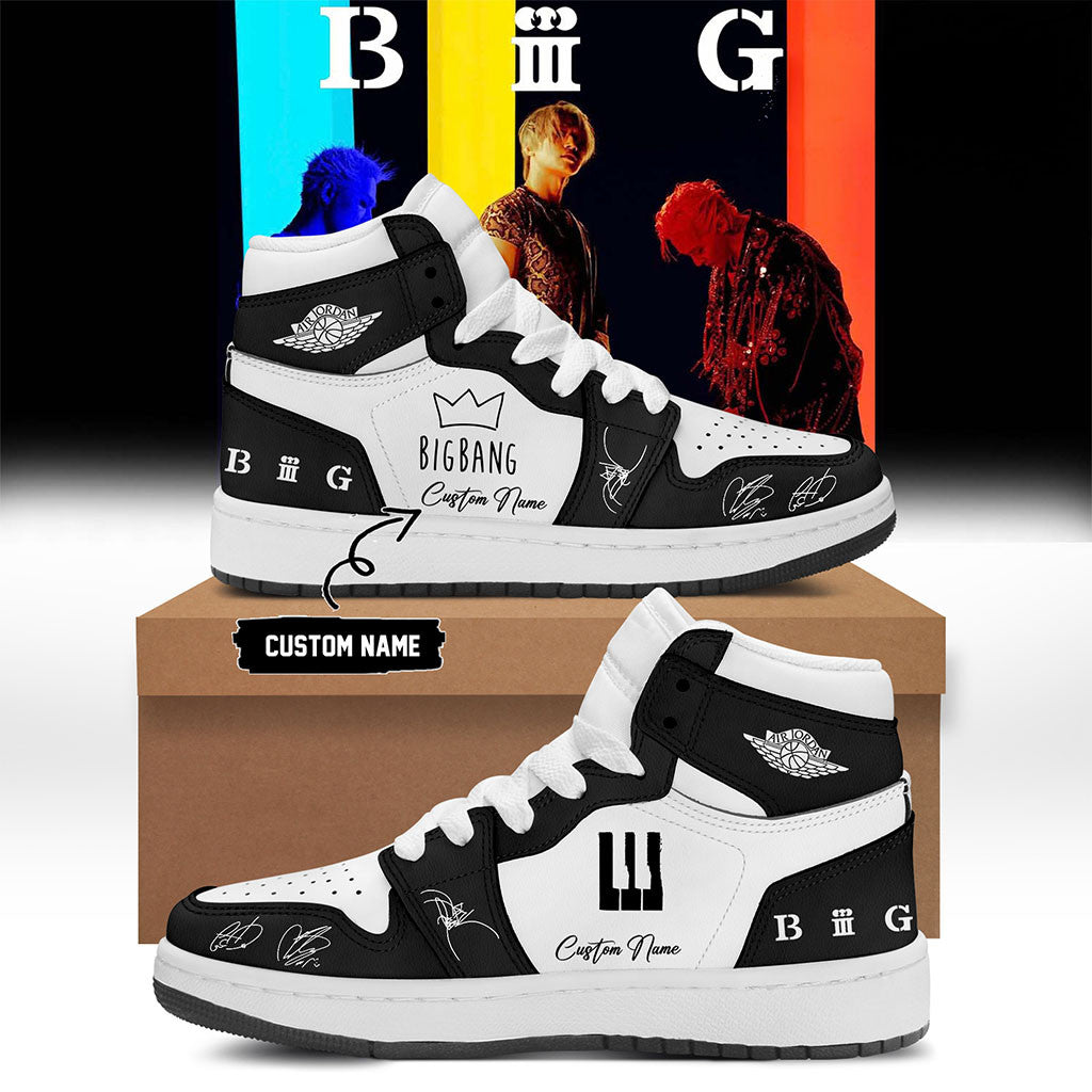 Personalized BIGBANG World Tour XX Cosmos Shoes Signature 2026 BIGBANG Merch Fan Gifts - Merchluma