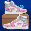 Detroit Lions X Hello Kitty Shoes Sneakers Detroit Lions Merch Cute Gift For Game Day - Merchluma