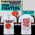Cleveland Browns X Foo Fighters Take Cover Tour 2026 Football Jersey Foo Fighters Merch Gifts - Merchluma