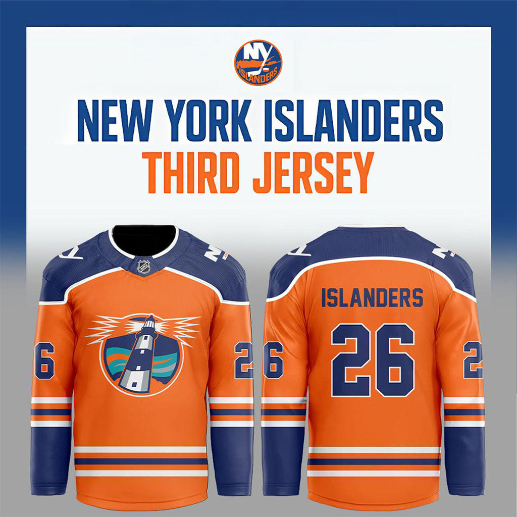 New York Islanders Third 2026 Hockey Jersey NY Islanders Merch Gift Ideas For Brothers - Merchluma