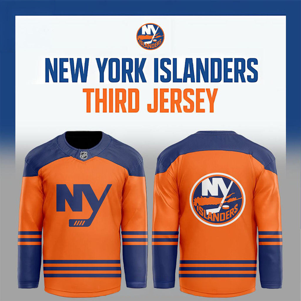 New York Islanders X Third Jersey 2026 New Season Hockey Jersey NY Islanders Merch Gift For Fan - Merchluma