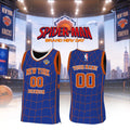 Personalized New York Knicks X Spider-Man Brand New Day Basketball Jersey NY Knicks Merch 2026 - Merchluma