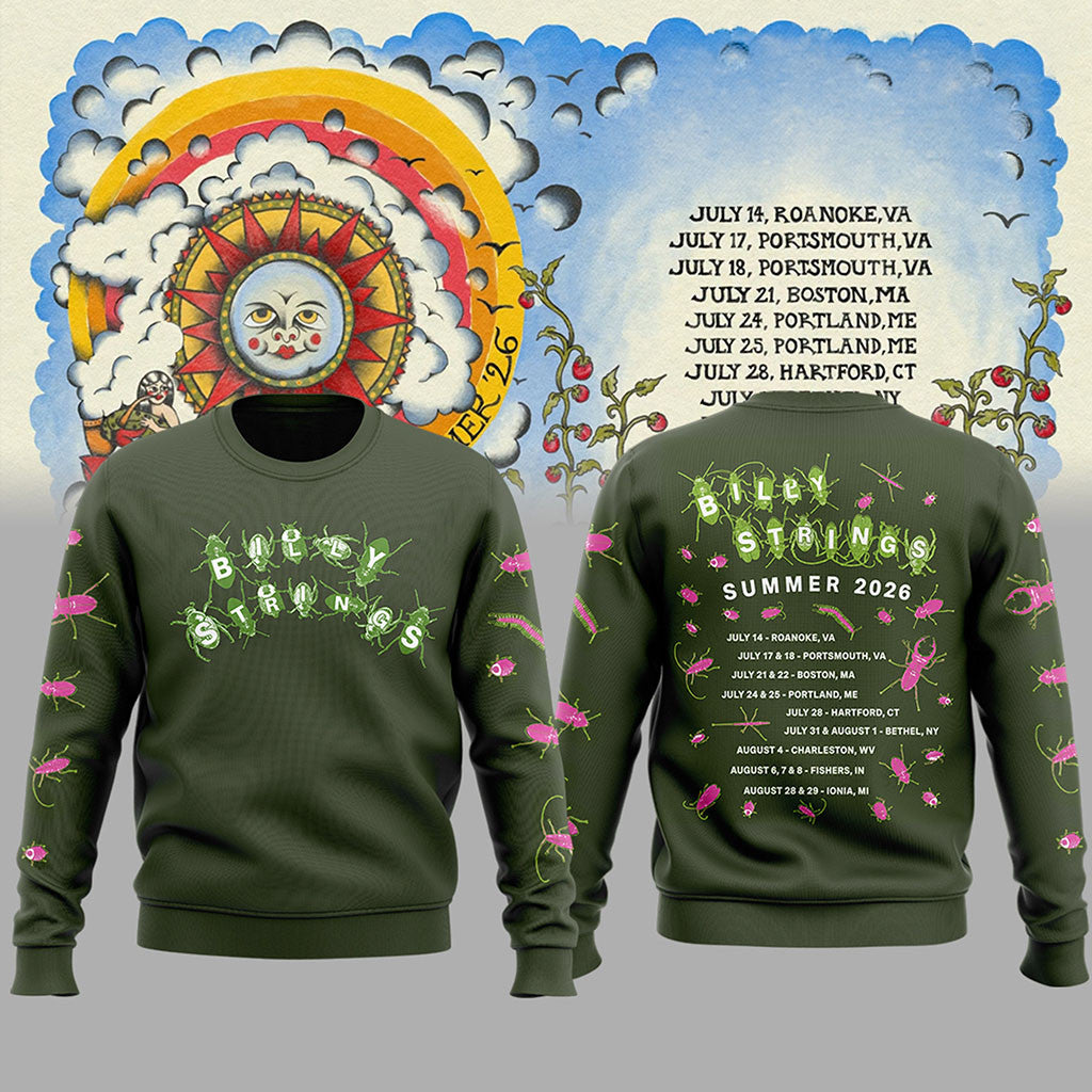 Billy Strings Summer 2026 George Ebblewhite Sweatshirt Billy Strings Merch Gift For Music Fans - Merchluma