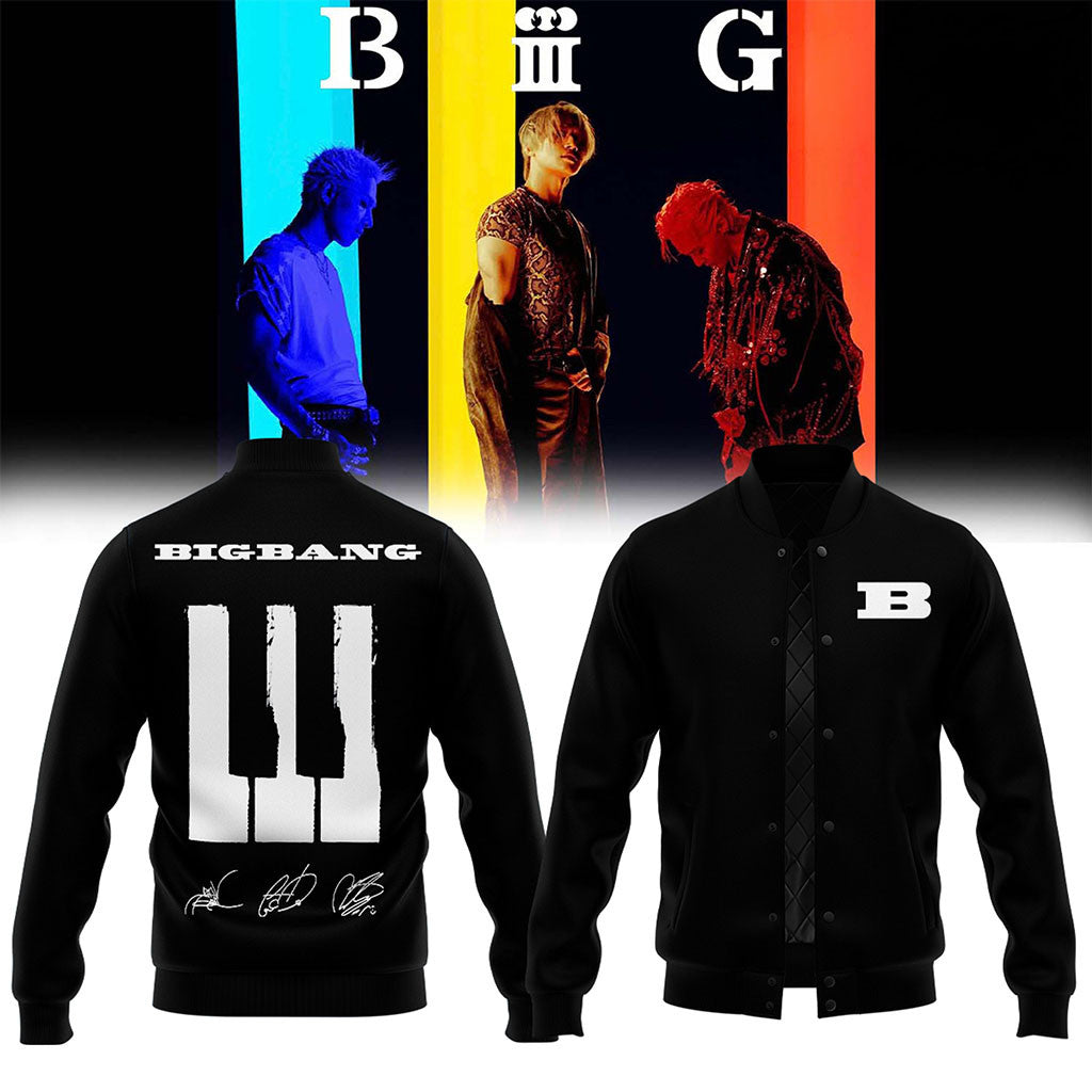 BIGBANG World Tour XX Cosmos Jacket Signed BIGBANG Merch 2026 Present For Kpop Lovers - Merchluma
