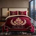 Delta Sigma Theta Intelligence Is The Torch Of Wisdom Quilted Bedding Set Bedroom Decor Ideas - Merchluma