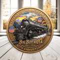 Big Boy 4014 Steam Legend 85th Anniversary Coin Legend Of The American Rails Coin Dad Gifts - Merchluma