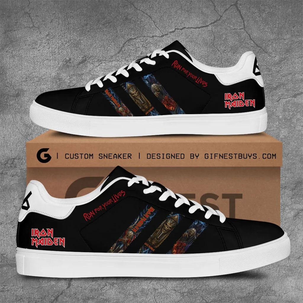 Iron Maiden Merch Run For Your Lives World Tour 2026 Iron Maiden Shoes Gifts For Fans - Merchluma