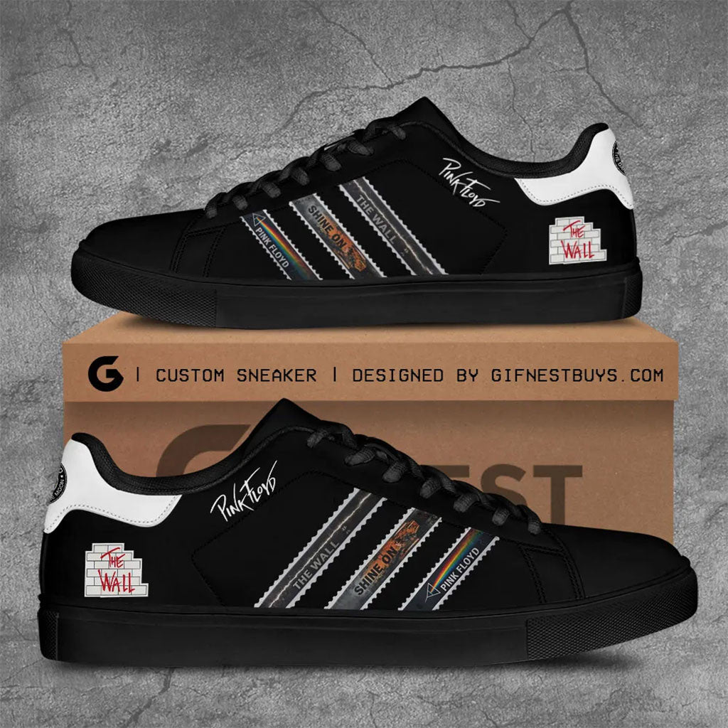 Pink Floyd The Wall Album Shoes Rock Band Pink Floyd Merch Gifts For Friends - Merchluma