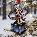 Personalized Jack And Sally From The Nightmare Before Christmas Ornament Gifts For Horror Lovers - Merchluma