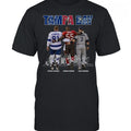 Tampa Bay Sports Teams Abbey Road T-Shirt Lightning Buccaneers Rays Legends Signed Merch - Merchluma