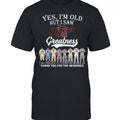 Yes I'm Old But I Saw Detroit Tigers Greatness T-Shirt Tigers Legends Signatures Tee Fan Gifts - Merchluma