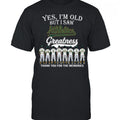 Yes I'm Old But I Saw Oakland Athletics Greatness T-Shirt Athletics Legends Signed Tee Fan Gift - Merchluma