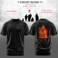 I Prevail The Violent Nature Tour 2026 T-Shirt I Prevail Merch Gift Ideas For Rock Fans - Merchluma
