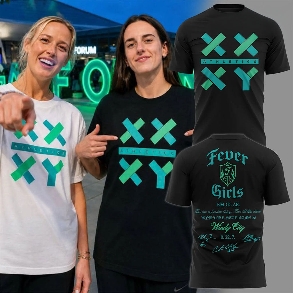 Indiana Fever X Sophie Cunningham Thank You Sophie For Speaking Up For Girls Black T-Shirt - Merchluma